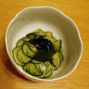 簡単ワカメ酢の物